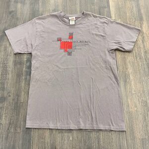 Vintage Frank Lloyd Wright Legendary Architect Designer Writer Tee Shirt Size M